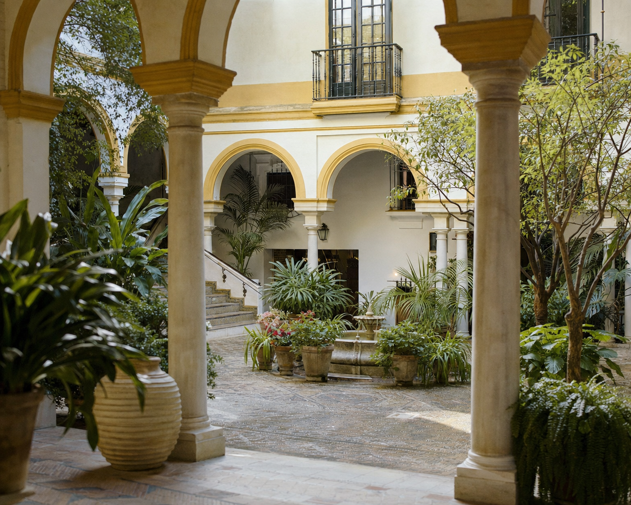 Patio señorial andaluz